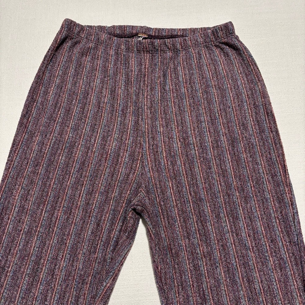 Free People Pull On Striped Flare Pants | XS - Picture 2 of 10